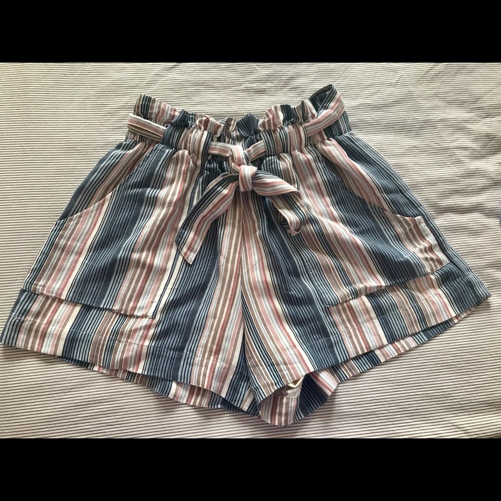 Dry goods paper bag shorts :)